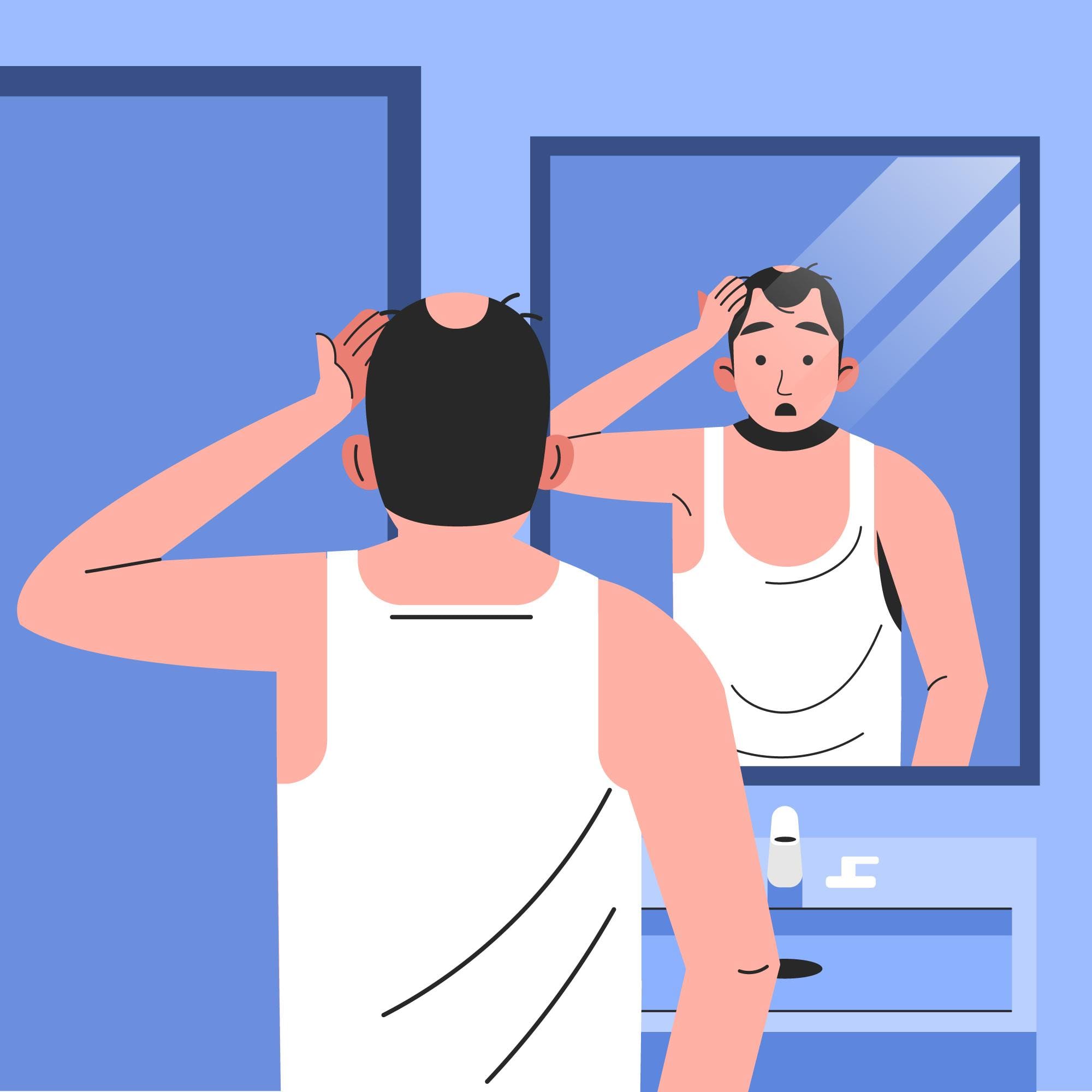 Teste de queda de cabelo: Masculinidad y tratamiento capilar Kaloni